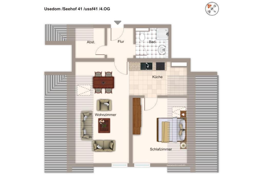 Seehof Seehof 41 Ostseebad Heringsdorf Exterior foto